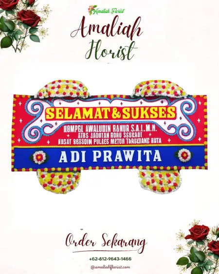Papan Bunga Ucapan Selamat Suralaya